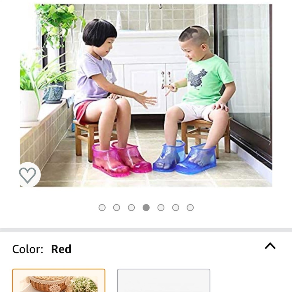 Foot bath shoes